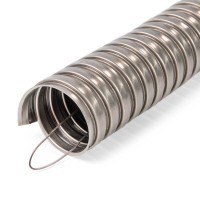 Металлорукав из нержавеющей стали МР «INOX» 16 с протяжкой (Fortisflex) (87706)