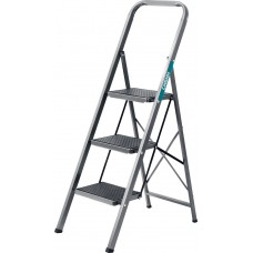 Стальная стремянка 3 ступени 71 см c широкими обрезиненными ступенями СИБИН 38807-03_z02