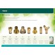 Штуцерный адаптер PROFI 1/2, с внешней резьбой, из латуни RACO 4246-55015B