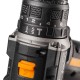 Дрель-шуруповерт ударная аккумуляторная PRO 13 мм, 16В, 2*2Ач, 50Нм RUNTEC RT-ID124