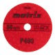 Алмазный гибкий шлифовальный круг, 100 мм, P400, сухое шлифование, 5 шт. Matrix (73503)