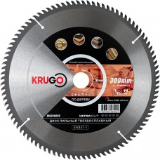 Пильный диск 300 x 3.2/2.2 x 96T x 30mm KRUGO (WA300096)