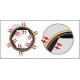 Licota ANS4021L-HT Головка, 1/2, 21 мм, торцевая, 6-гранная, ударная, глубокая, тонкостенная, для литых дисков (ANS4021L-HT)