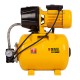 Насосная станция PS1100С, 1100 Вт, 4500 л/ч, ресивер 24 л, подъем 46 м, чугун Denzel (97215)