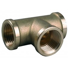 Тройник внутренняя резьба 1 латунь GENERAL FITTINGS 51055-1