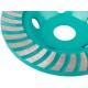 Алмазный шлифовальный диск Чашка, сегментированный турбо, GreatFlex Light, 125 x 5.0 x 20 x 22.2 мм (55-781)