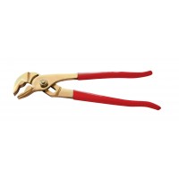 Клещи переставные универсальные 250 искробезопасные сплав AlCu 252A-1002, HORTZ