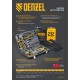 Набор инструментов, 1/2, 1/4, CrV, S2, пластиковый кейс, 100 предметов Denzel