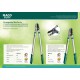 RACO MaxForce, 600 мм, с изогнутым лезвием, двурычажный, усиленный, с алюминиевыми рукоятками, средний контактный сучкорез (4214-53/1860)