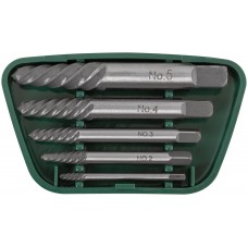 Экстракторы для шурупов усиленные 5 шт. (36436)