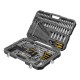 Набор инструментов, 1/2, 3/8, 1/4, CrV, S2, пластиковый кейс, 232 предмета Denzel