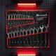 Набор ключей комбинированных, 6-32 мм, 25 шт, CrV, матовый хром Matrix