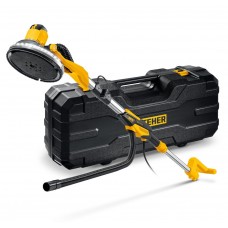 Машина шлифовальная для стен (жираф) бесщеточная d225 мм, 500 Вт, подсветка, кейс STEHER DWB-500