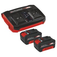 Устройство зарядное двойное Twincharger 3А + 2 аккумулятора Einhell PXC 4,0 Aч (4512112)