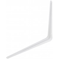 Уголок-кронштейн белый 250х300 мм (0,9 мм) (66061)