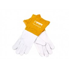 Краги сварочные КЕДР КС-17 ПРОФИ TIG, (M), бело-бежевые