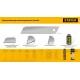 Лезвия сегментированные 18 мм, 10 шт Professional STAYER 0916-S10