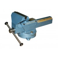 Тиски слесарные ТСМ-160 поворотные с ручным приводом