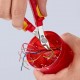 Бокорезы прецизионные Super Knips 125 мм, VDE, нерж., 2-комп диэлектрические ручки Electronic KN-7806125