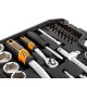 Набор инструментов  82 предмета 1/2" & 1/4", CRV, профессиональный в кейсе HORTZ 1187698