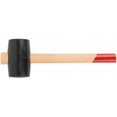 Киянка резиновая, деревянная ручка 50 мм ( 300 гр )