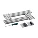 Шаблон фрезерный KRAFTFLEX MFS-200-400 мм, 4 шт, в комплекте с 2 упорами KRAFTOOL 32807