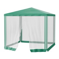 Тент садовый с москитной сеткой, 2.5 х 2.5/2.4, Camping Palisad (69520)