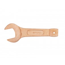 Ключ гаечный рожковый односторонний ударный 120 мм омеднение