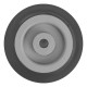 Колесо хозяйственное D 75 мм Сибртех (68702)