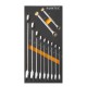 RUNTEC RT-HT273STD-7G Тележка инструментальная 7 полочная Standart серая с комплектом инструмента, 273 предмета (RT-HT273STD-7G)