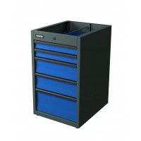 Тумба с 5-ю ящиками синий RUNTEC TI5-7016-5005