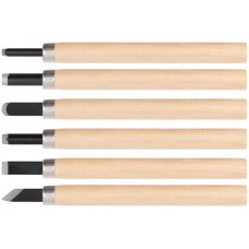 Резаки по дереву, 6 шт. (43410)