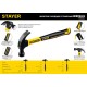 Молоток-гвоздодёр столярный Hercules, 450 г, с фиберглассовой рукояткой STAYER Professional 2026-450_z02