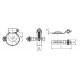 Хомут заземления УХЗ (INOX) (25-40)/W2 (Fortisflex) (83244)