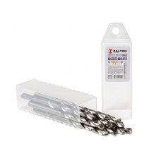 Комплект свёрл по металлу индустриальных, 10 шт, DIN 338, HSS-G, Тип N, 5xD, O5.00 мм (ZA-73050-S10)