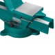 Кованые стальные тиски FORGE--180/230, с регулировкой компенсации люфта KRAFTOOL 32700-230
