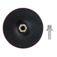 Насадка для дрели и УШМ с липучкой, 125 мм, твердая Matrix (76230)