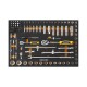 RUNTEC RT-HT313PR7 Тележка инструментальная 7 полочная Performance с комплектом инструмента, 313 предметов (RT-HT313PR7)