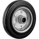 Колесо d 160 мм, г/п 145 кг, игольчатый подшипник, резина/металл ЗУБР Профессионал 30936-160