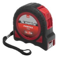 Рулетка Strong,7,5 м х 25 мм,обрезиненный корпус Matrix