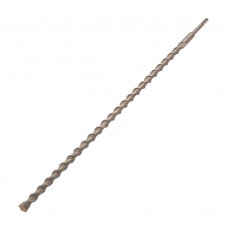 Бур по бетону, двойная спираль, три пылеотводящие кромки, 18 x 600 мм DENZEL (705046)