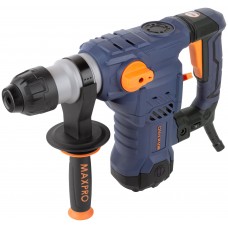 Перфоратор демонтажный 1500 Вт; 0-850 об/мин; 5,5 Дж; 3 режима; Д/Б/М-42/32/13; 5,2 кг; SDS-PLUS; антивибрационная ручка; резиновые вставки MAX-PRO 85094