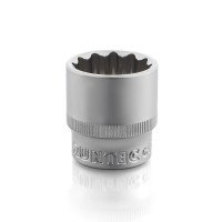 RUNTEC RT-H38S18D Головка торцевая RUNTEC CrV, 12PT, 3/8