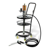 Солидолонагнетатель с пневмоприводом для бочек 20 л RUNTEC RT-SO21