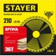 Лента армированная черная Professional STAYER 48 мм 10 м 12086-50-10  