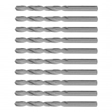 Сверло по металлу, 6 мм, полированное, HSS, 10 шт, цилиндрический хвостовик Matrix
