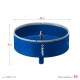 Коронка алмазная АГК, d 110 мм, центр. сверло, трехгранный хвост, Р60 ЗУБР Профессионал 29850-110