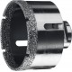 Коронка алмазная вакуумная АВК, d 70 мм, М14, 15 мм кромка ЗУБР Профессионал 29865-70