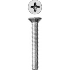 Винт с потайной головкой M6?40 мм DIN 965 кл. пр. 4.8 цинк 6 шт ЗУБР 303116-06-040
