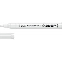 Маркер-краска МК-200 белый, 1 мм ЗУБР 06326-8